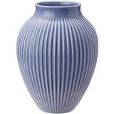 Blå Vaser Knabstrup Fluted Vase 27cm