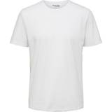 Selected Herre T-shirts Selected Relaxed T-shirt - Bright White