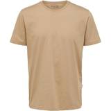Selected Herre T-shirts Selected Relaxed T-shirt - Kelp