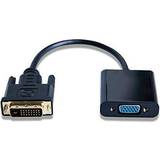 MicroConnect Kabeladaptere - Rund Kabler MicroConnect DVI-D - VGA M-F Adapter 0.2m