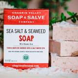 Dame Kropssæber Chagrin Valley Soap & Salve Sea Salt & Seaweed Spa 160g