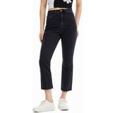 Desigual Dame Jeans Desigual Bomuld Bukser & Jeans Black IT38/XS-XS