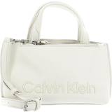 Kreditkortholdere Tote Bag & Shopper tasker Calvin Klein Recycled Mini Tote Bag - Dark Ecru