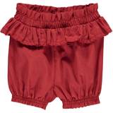 Babyer Bukser Müsli Bloomers Frill Berry Red 80/86 Bloomers