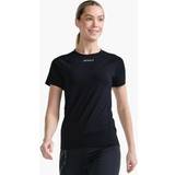 Sports-BH'er - Træningstøj Undertøj 2XU Ignition Base Layer T-shirt, Black/Silver Reflective