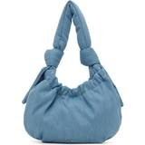 Ganni Blå Håndtasker Ganni Blue Small Occasion Bag 630 Denim UNI