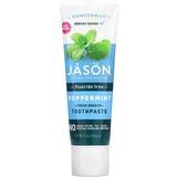 Jason Tandbørster, Tandpastaer & Mundskyl Jason Powersmile Fluoride-Free Toothpaste Peppermint 4.2