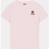 Kenzo Pink Tøj Kenzo Pink Paris 'Boke Flower' Crest T-Shirt Faded Pink