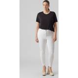 48 - Dame - Hvid Jeans Vero Moda Skinny Fit Høj Talje Curve Jeans