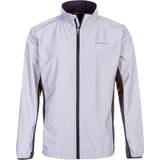 Grå - Polyester Overtøj Endurance Peelier Running Jacket Men - Reflex