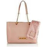 Moschino Indvendig lomme Håndtasker Moschino Women's shoulder bag love jc4304 pu pink