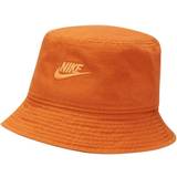 Nike Dame Hatte Nike Sportswear Bucket Hat - Monarch/Vivid Orange