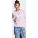 Transparent Tøj adidas Essentials Linear hættetrøje Pink XXSmall