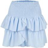 32 - Blå - Flæse Tøj Neo Noir Carin R Skirt - Light Blue