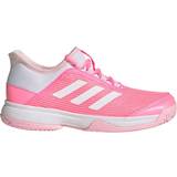 Ketsjersportsko Børnesko adidas Kid's Adizero Club Tennis Shoes - Beam Pink/Cloud White/Clear Pink