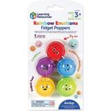 Learning Resources Fidgetlegetøj Learning Resources Rainbow Emotion Fidget Poppers, 5/Pack LER5573