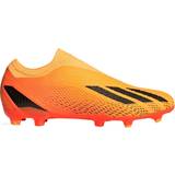 Slip-on - Syntetisk Fodboldstøvler adidas X Speedportal.3 Laceless FG - Solar Gold/Core Black/Team Solar Orange
