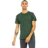 Grøn - Lærred Overdele Bella Canvas Perfect Tri-Blend Fashionable T-Shirt, XS, Grass Green Triblend