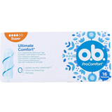 Uparfumerede Menstruationsbeskyttelse O.b. ProComfort Super 16-pack