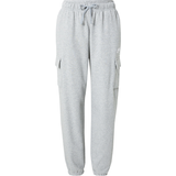 12 - XXS Bukser & Shorts Nike Sportswear Club Fleece Mid-Rise Oversized Cargo Sweatpants Women's - Dark Gray Heather/White