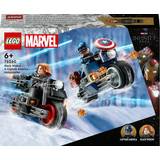 Legetøj Lego Marvel Black Widow & Captain America Motorcycles 76260