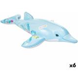 Oppusteligt legetøj Intex Oppustelig Figur til Pool Delfin 175 x 38 x 66 cm 6 enheder