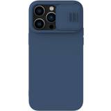Nillkin Mobiltilbehør Nillkin iPhone 14 Pro Max Cover CamShield Silky MagSafe Blå