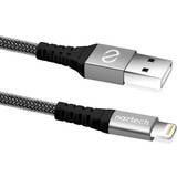 Kabler Naztech Braided ladekabel lightning USB-A