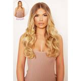 Clip-on-extensions Lullabellz Thick Curly Clip In Hair Extensions 16 inch Golden Blonde