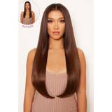 Clip-on-extensions Lullabellz Thick 24" 1 Piece Straight Clip In Hair Extensions Golden