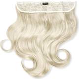 Blonde - Dame Extensions & Parykker Lullabellz Thick Curly Clip In Hair Extensions 16 inch Bleach Blonde