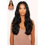 Sorte - Volumen Extensions & Parykker Lullabellz Thick Curly Clip In Hair Extensions 20 inch Natural Black