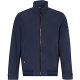 48 - Nylon - XS Overtøj Tommy Hilfiger Garment-Dyed Funnel Neck Jacket - Desert Sky