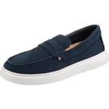 Blå - Læder Loafers Tommy Hilfiger Loafers Hybrid Loafer Blå