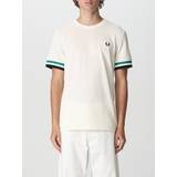 Fred Perry Polyester Overdele Fred Perry T-Shirt Men colour Ivory