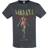 Amplified Nirvana Collection In Utero T-Shirt charcoal