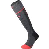 Herre - Silke Undertøj Lenz 5.1 Heat Sock - Anthracite/Red