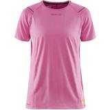 Meshdetaljer - Pink Overdele Craft Sportsware Pro Hypervent Short Sleeve Tee Women - Camelia/Roxo