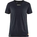Dame - Meshdetaljer T-shirts & Toppe Craft Sportswear Pro Hypervent Short Sleeve Tee Women - Black/Roxo