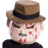 Gul Masker Nightmare On Elm Street Freddy Mascot Mask