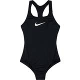 XL Badedragter Børnetøj Nike Girl's Essential Racerback Swimsuit 1-piece - Black (NESSB711-001)