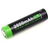Batterier & Opladere Nextorch 2600 mah 18650