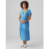 Kjoler til gravide Graviditets- & Ammetøj Mamalicious Regular Fit V-hals Kjole