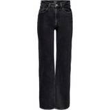 32 - Elastan/Lycra/Spandex - Sort Bukser & Shorts Only Jeans sort