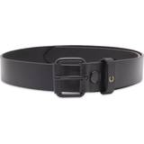 Fred Perry Herre Bælter Fred Perry Burnished Leather Belt Black black 32" Waist
