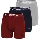 Nike Herre - Rød Underbukser Nike Sportswear Boxer Brief 3PK Boxershorts Multicolor