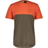 Scott Orange Tøj Scott Trail Flow Dri S/sl Shirt