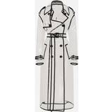 Dame - Transparent Frakker Dolce & Gabbana KIM transparent coat