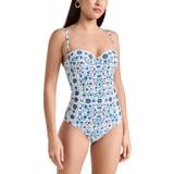 Tory Burch Dame Badedragter Tory Burch Printed swimsuit multicoloured