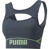 Puma Grøn - Lang Tøj Puma FormKnit Seamless Sports BH Dame Blå